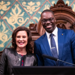 Governor Gretchen Whitmer & Lt. Governor Garlin Gilchrist II